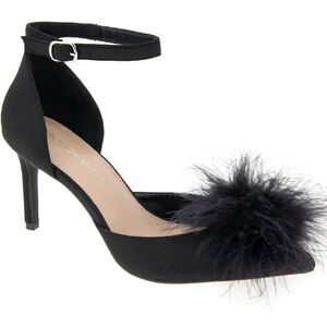 BCBG fur heels